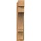 Ekena Millwork Balboa Block Rough Sawn Outlooker, Western Red Cedar, 8"W x 30"D x 42"H OUT08X30X42BOA05RWR - alternate 3